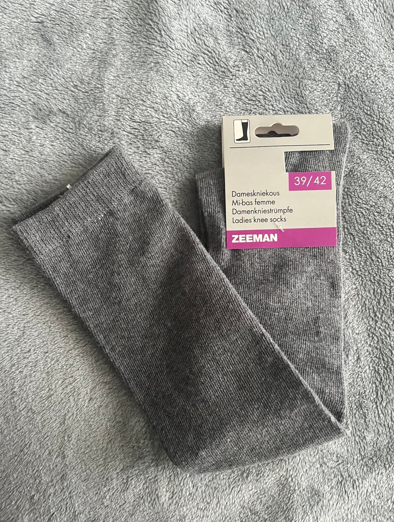 Dameskniekous maat 39-42 sokken grijs, Kleding | Dames, Sokken en Kousen, Ophalen of Verzenden