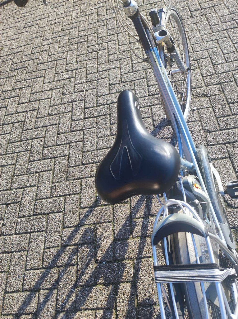 Gazelle extra hoge damesfiets met 24 speed, Gebruikt, Niet ingevuld, 56 cm of meer, Niet ingevuld