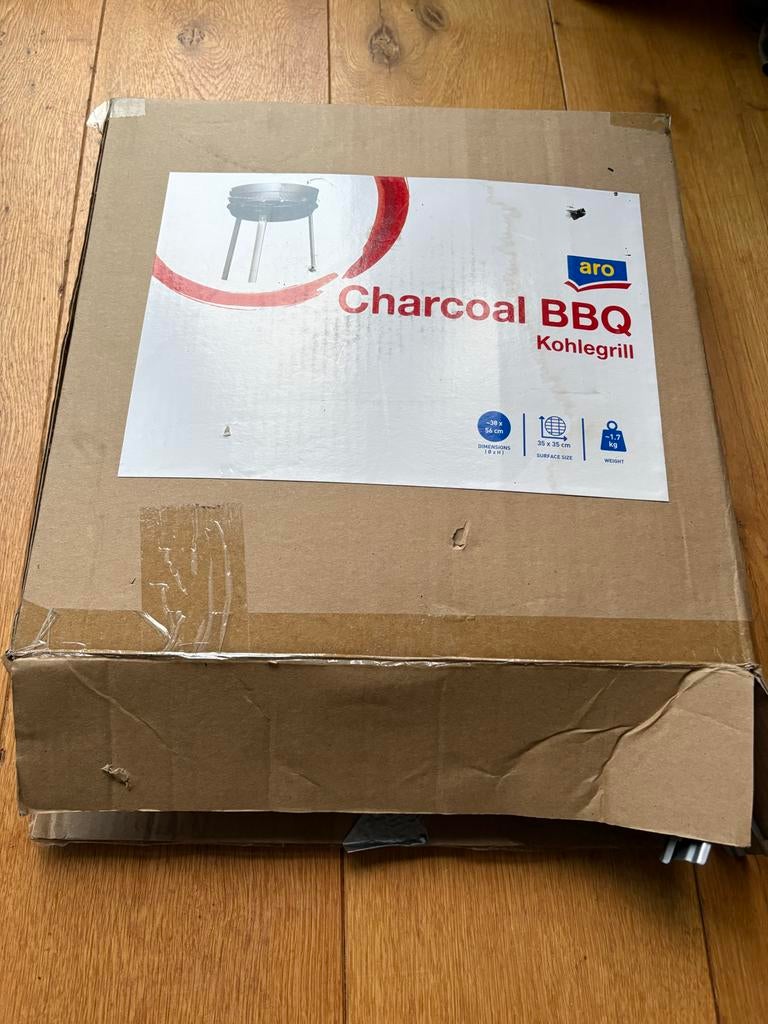 aro Houtskool BBQ nieuw in doos, Ophalen of Verzenden, Nieuw