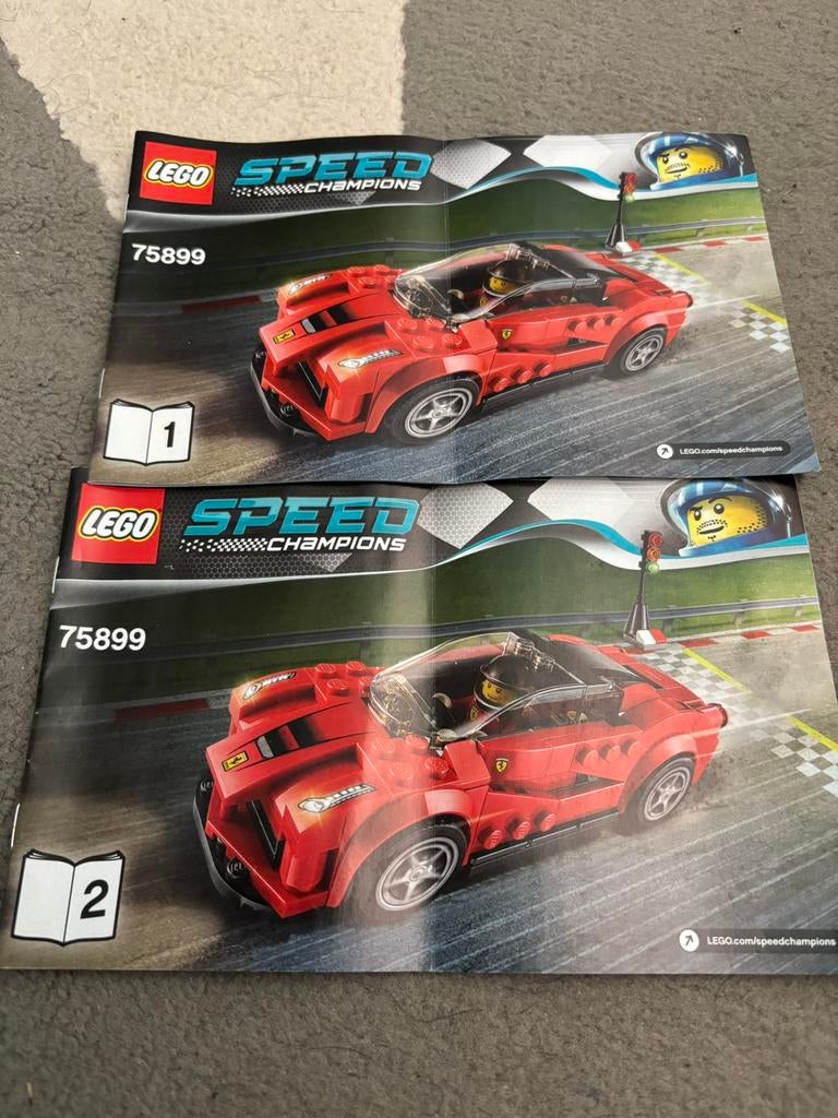 Lego speed champions 75899 La Ferrari, Zo goed als nieuw, Complete set, Lego, Inclusief doos