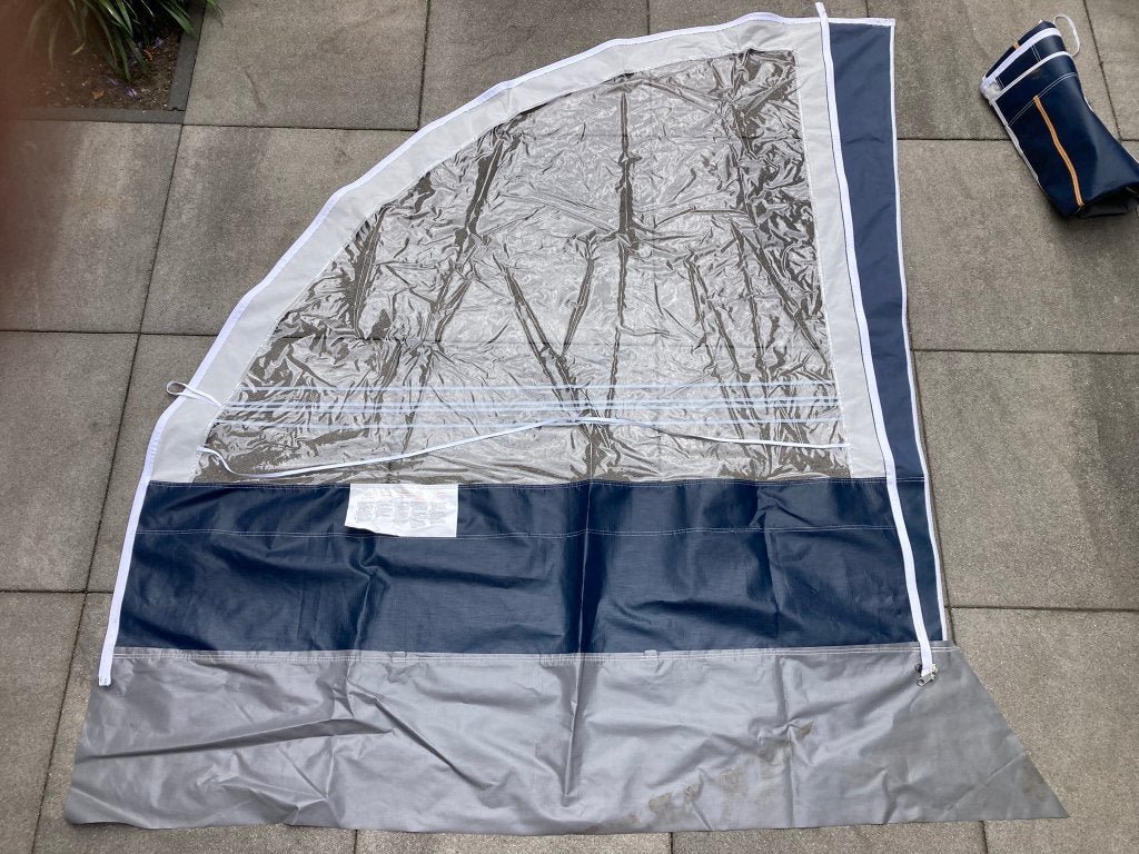 Dorema zij/voorstukken voor een caravanluifel maat 4, Ophalen of Verzenden, Zo goed als nieuw