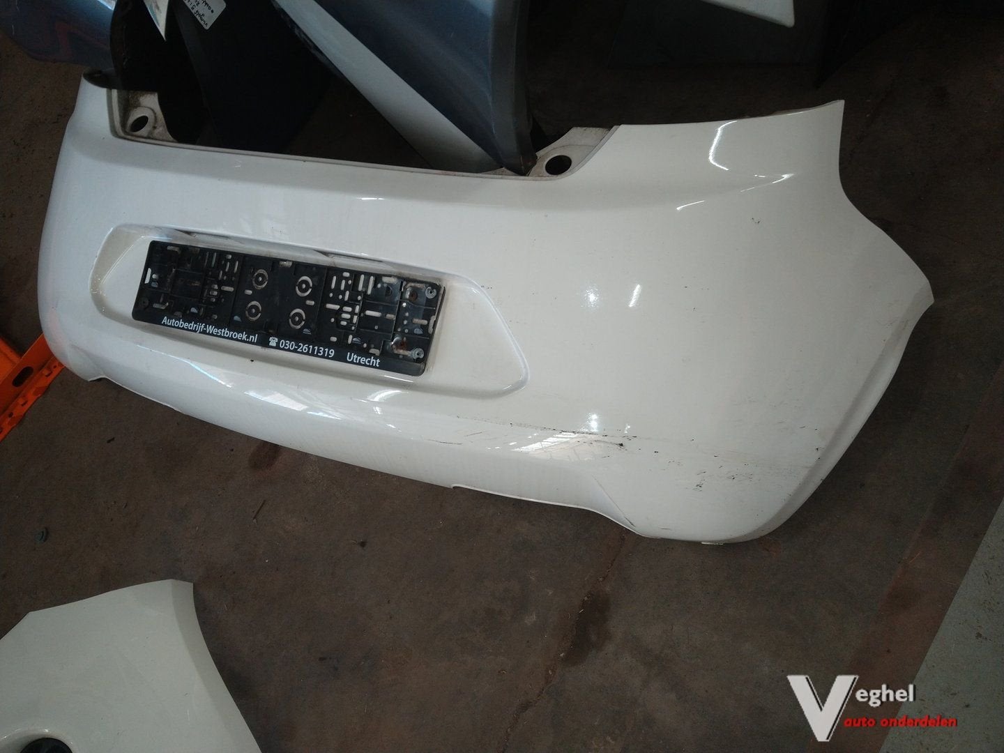 Ford ka 2010 achter bumper wit, Ophalen, Gebruikt, -, -