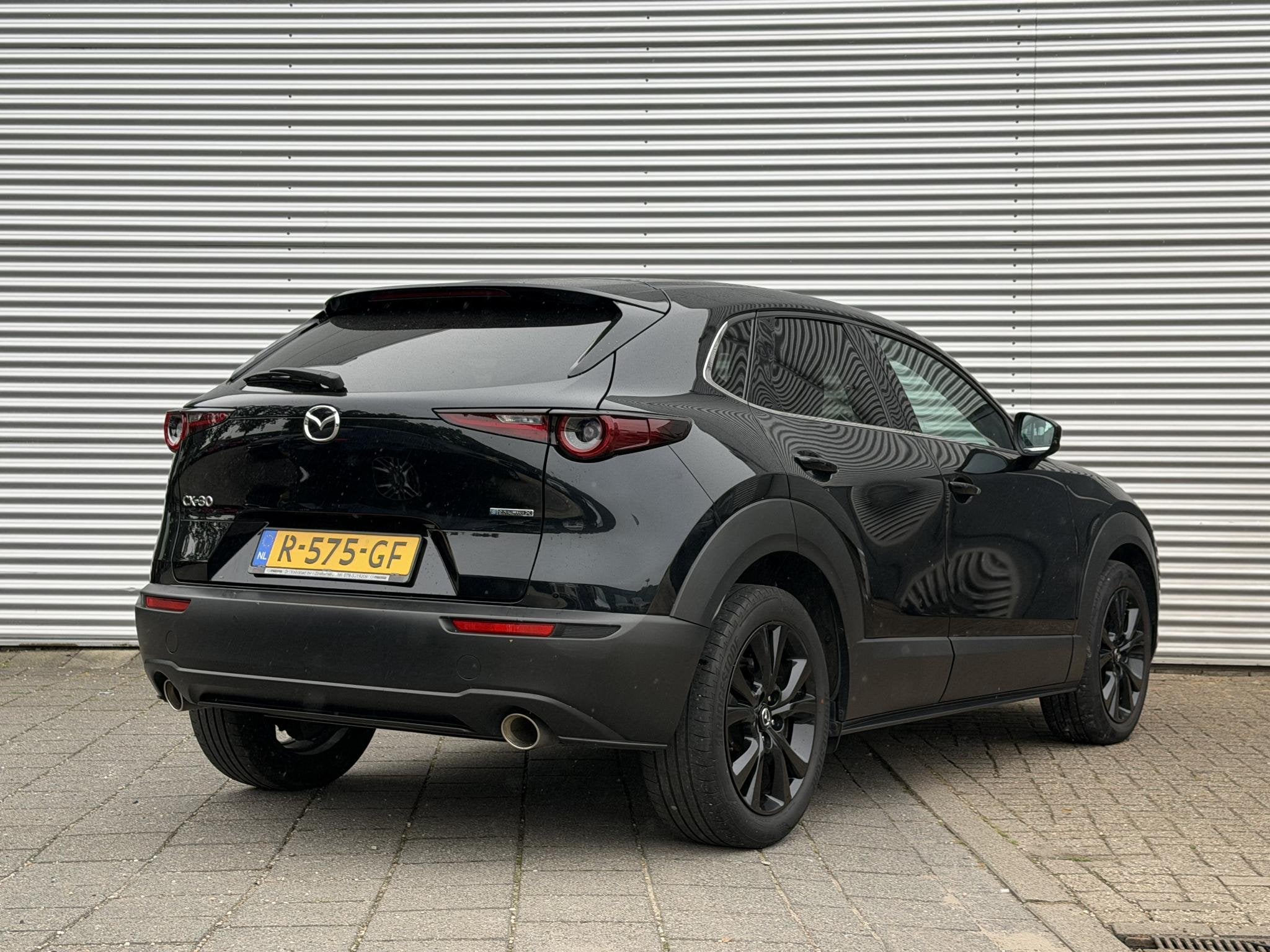 Mazda CX-30 2.0 e-SkyActiv-X M Hybrid Sportive | Bose | Came, Stof, Gebruikt, Zwart, Origineel Nederlands