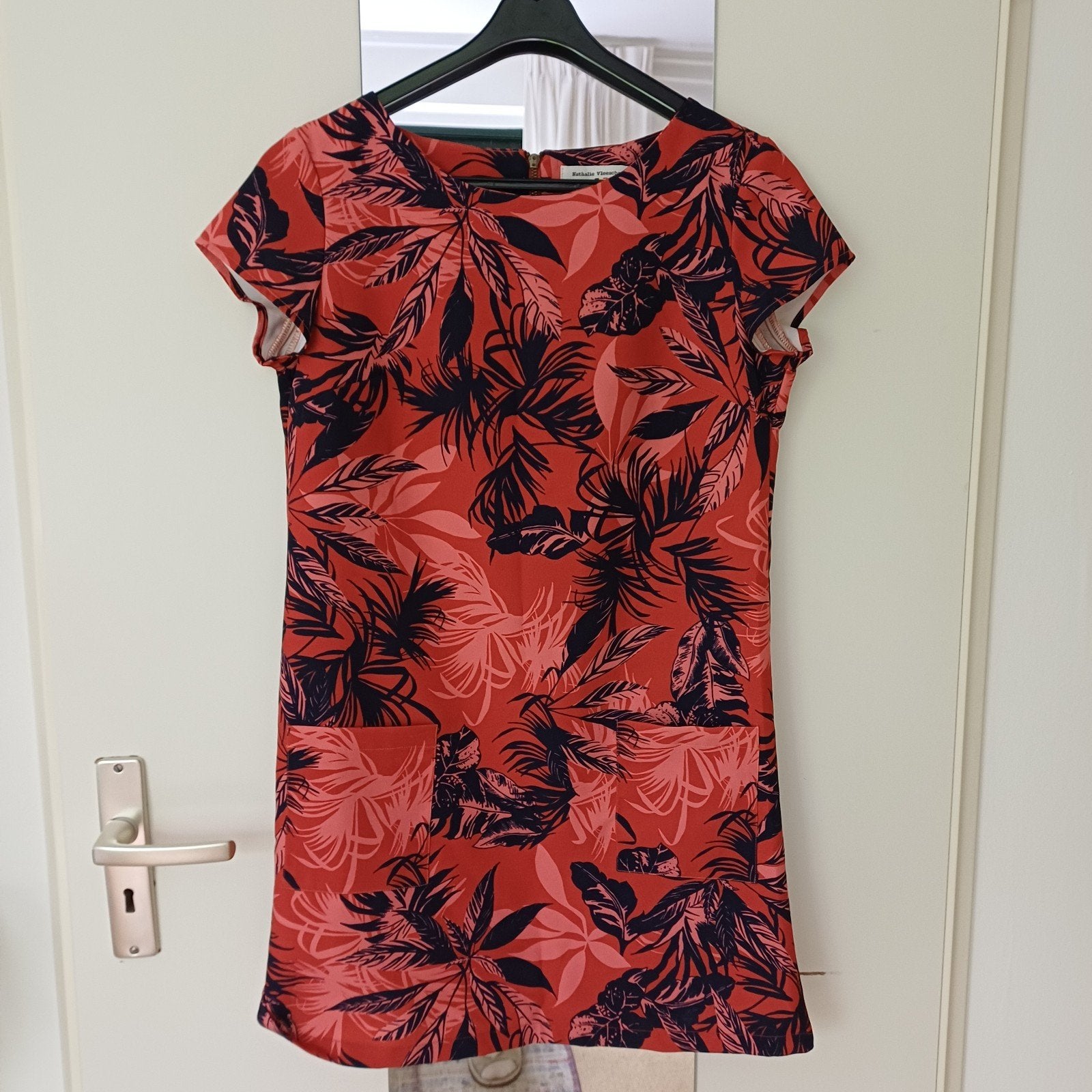 Jurk Nathalie Vleeschouwer maat XS, Kleding | Dames, Jurken, Nathalie Vleeschouwer, Oranje, Ophalen of Verzenden, Zo goed als nieuw