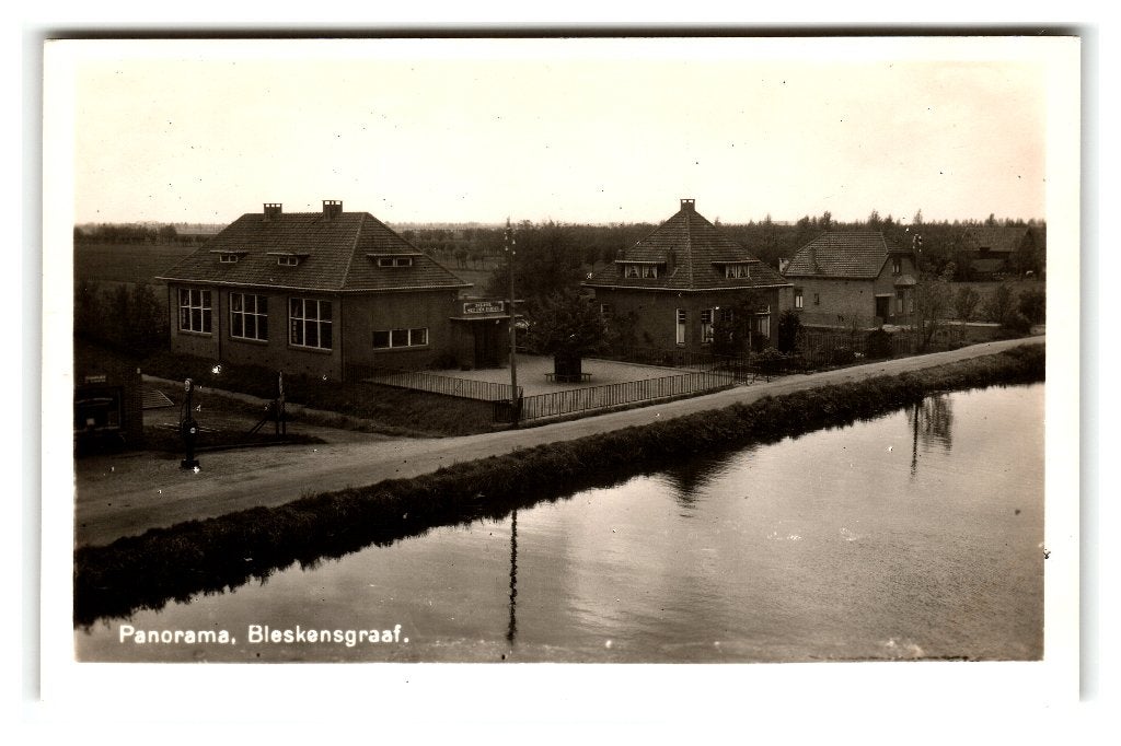 Bleskensgraaf, Panorama, Verzenden, 1940 tot 1960, Ongelopen, Zuid-Holland