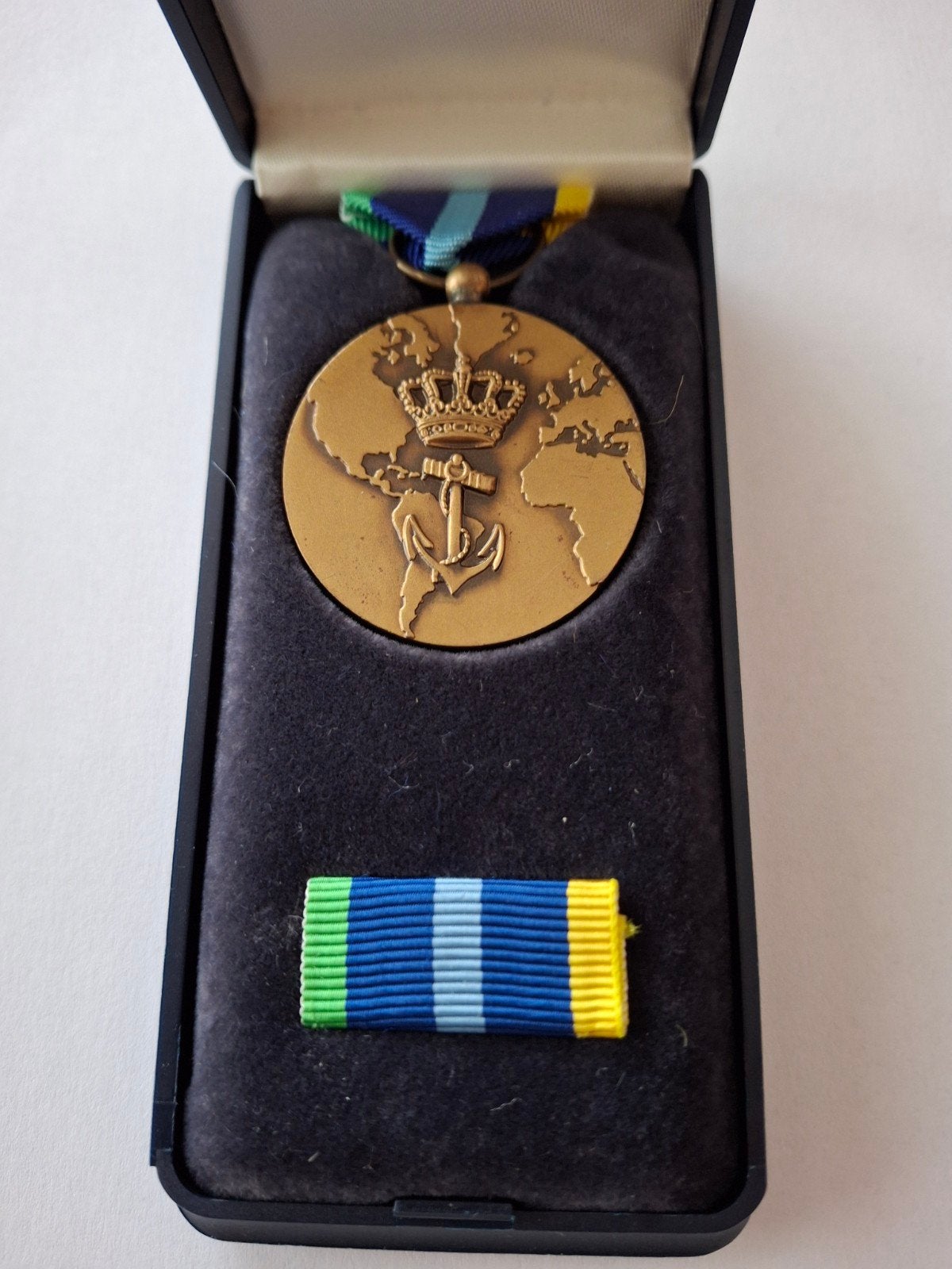 Medaille Marine, Ophalen of Verzenden, Marine, Nederland, Lintje, Medaille of Wings
