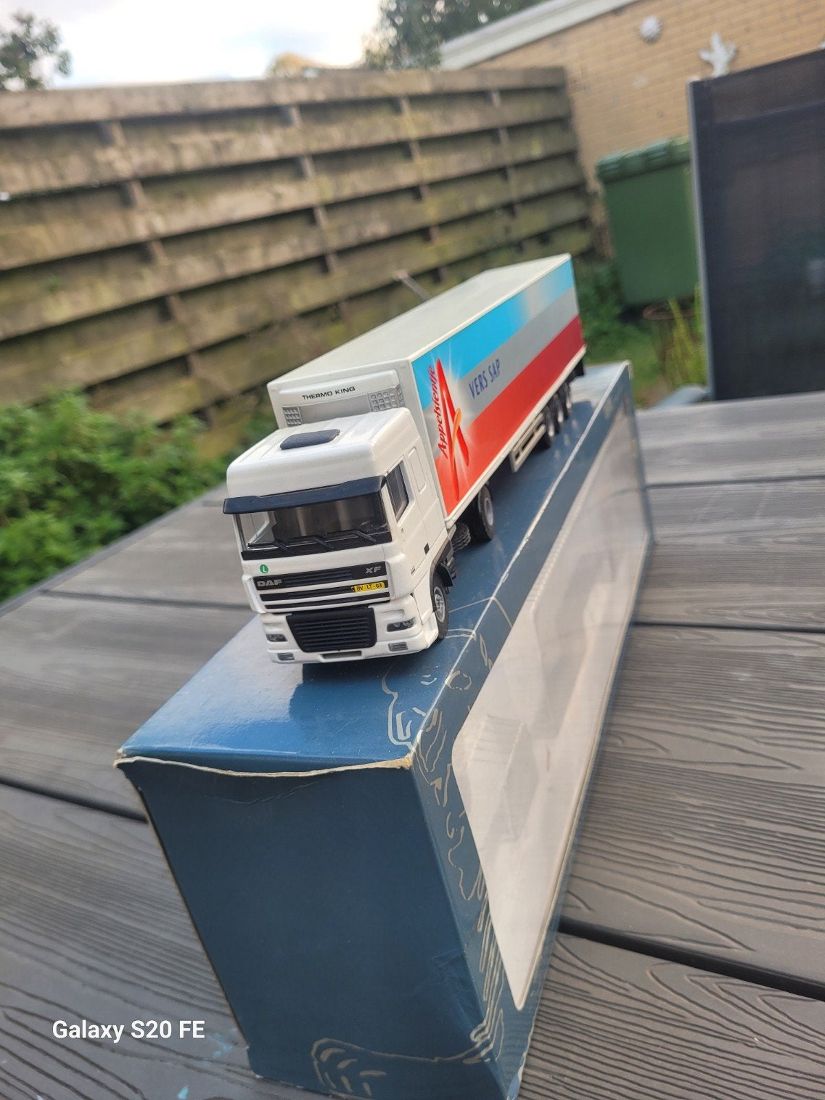 daf xf, Ophalen of Verzenden, Zo goed als nieuw, Bus of Vrachtwagen, Lion Toys