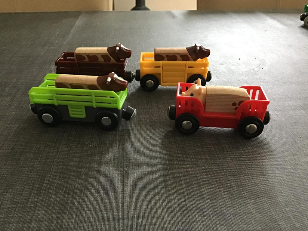 Brio veewagon , per stuk, Ophalen, Zo goed als nieuw