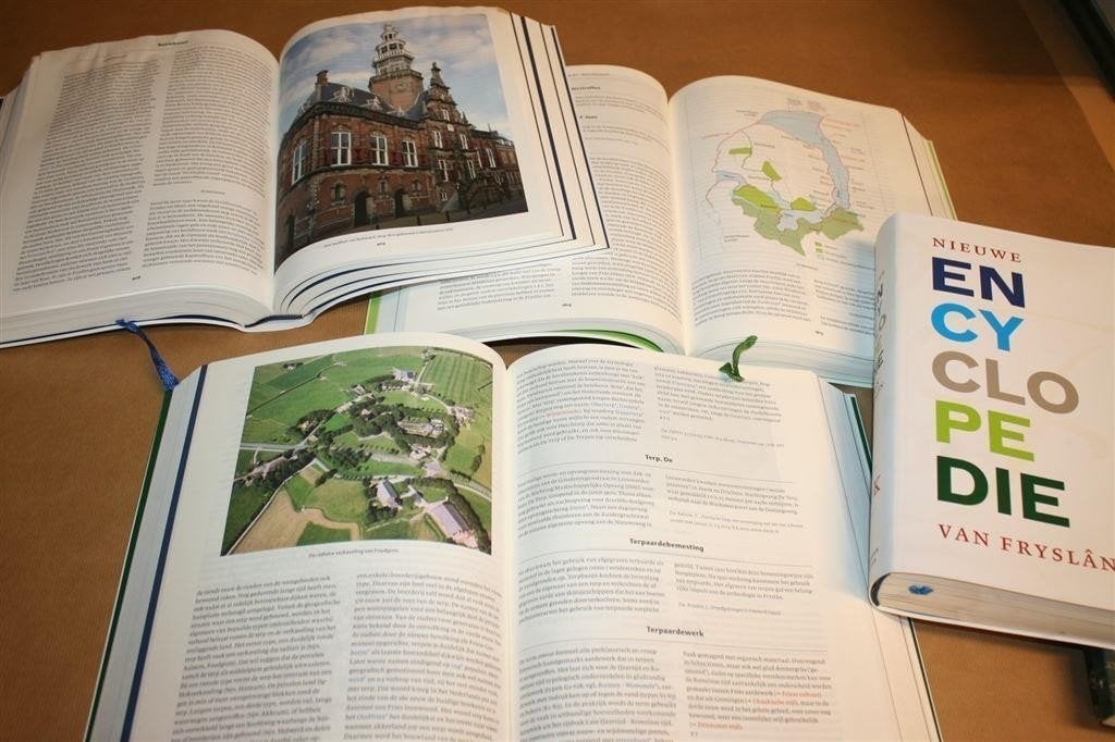 Nieuwe Encyclopedie Fryslân — 4 Delen Compleet, 3151 Pag., Ophalen of Verzenden, Zo goed als nieuw