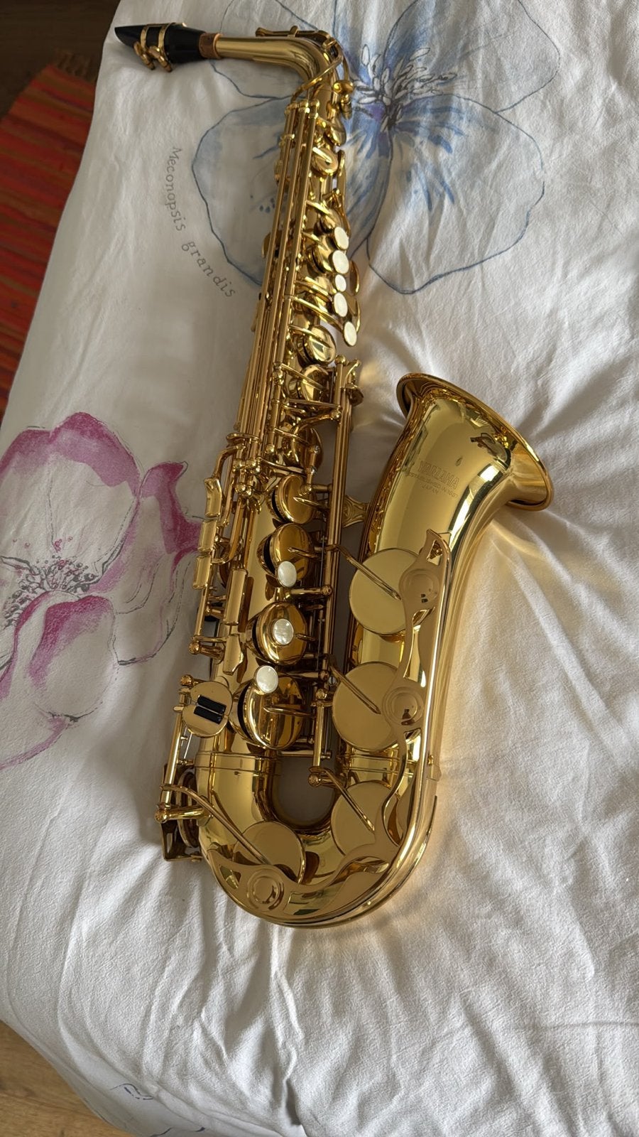 Yamaha YAS-275 Altsaxofoon met accessoires en koffer, Ophalen, Gebruikt, Alt, Met koffer