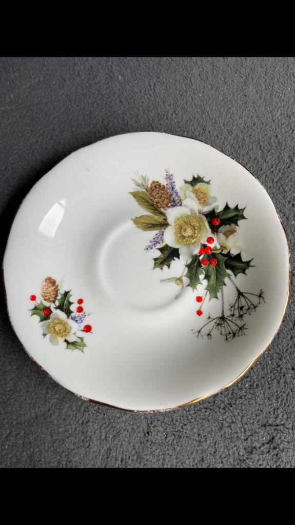VINTAGE SCHOTELTJE - DUCHESS - FINE BONE CHINA, Ophalen of Verzenden