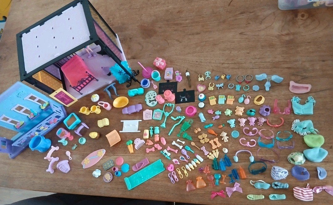 Veel LPS littlest pet shop accessoires en spullen, Ophalen