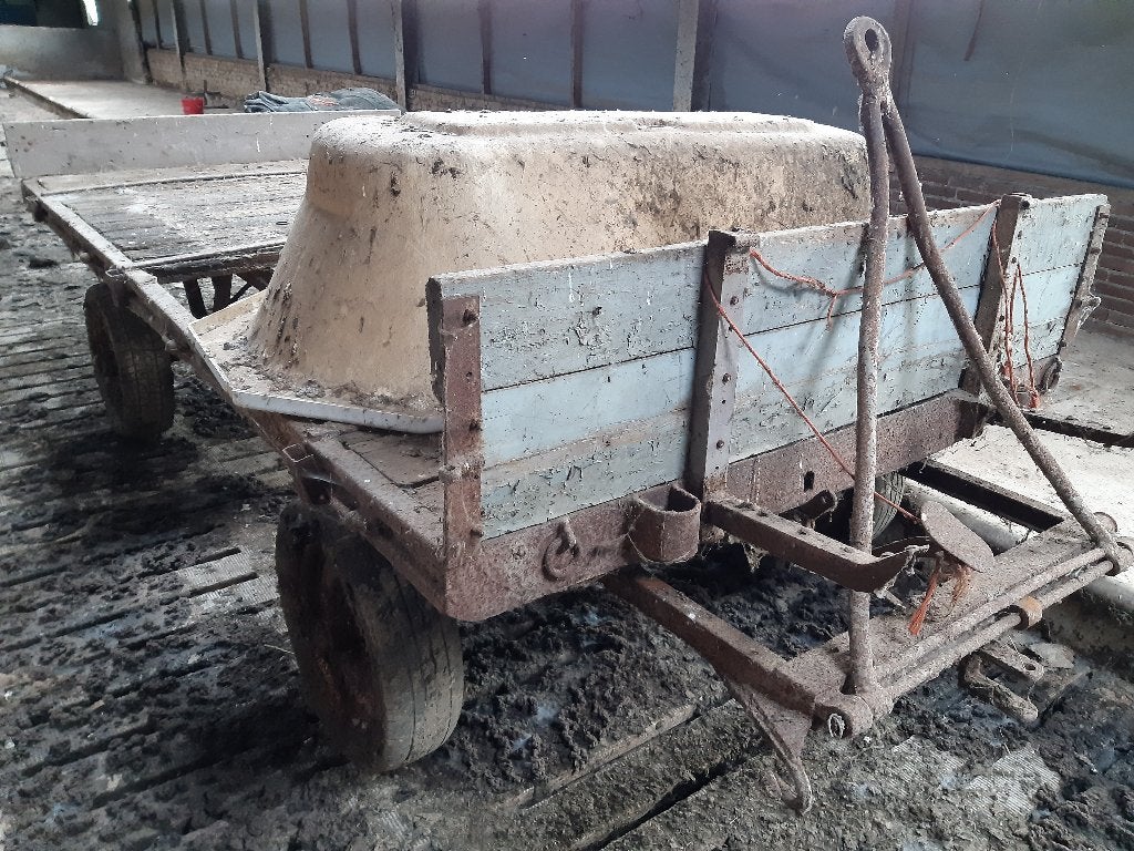 Platte wagen aanhanger hobby kar, Ophalen, Gebruikt