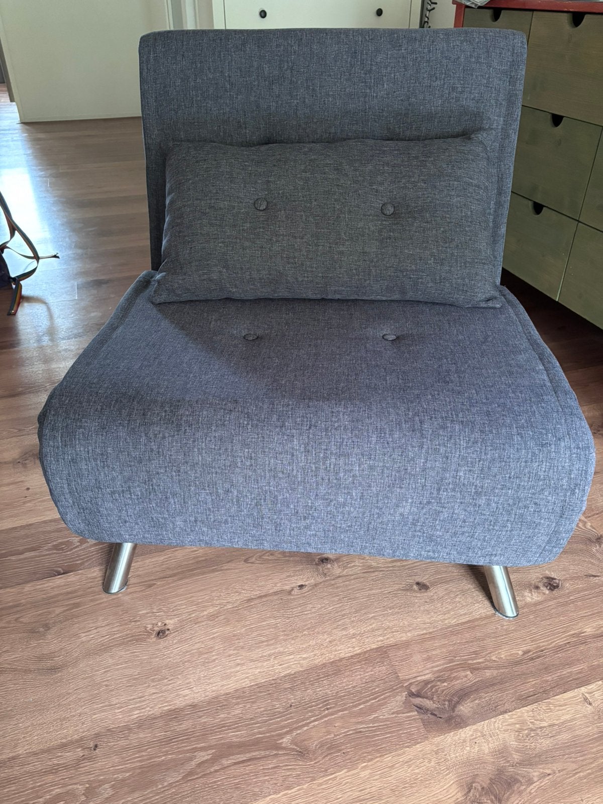 Sofa (uitklapbaar), Ophalen, Eenpersoons, 75 tot 100 cm, Zo goed als nieuw