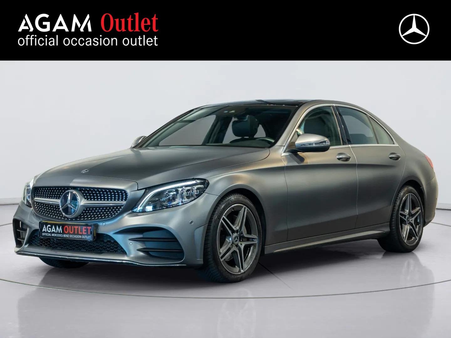 Mercedes-Benz C-Klasse Limousine 200 Business Solution AMG |, Automaat, 12 maanden, 4 cilinders, Leder en Stof
