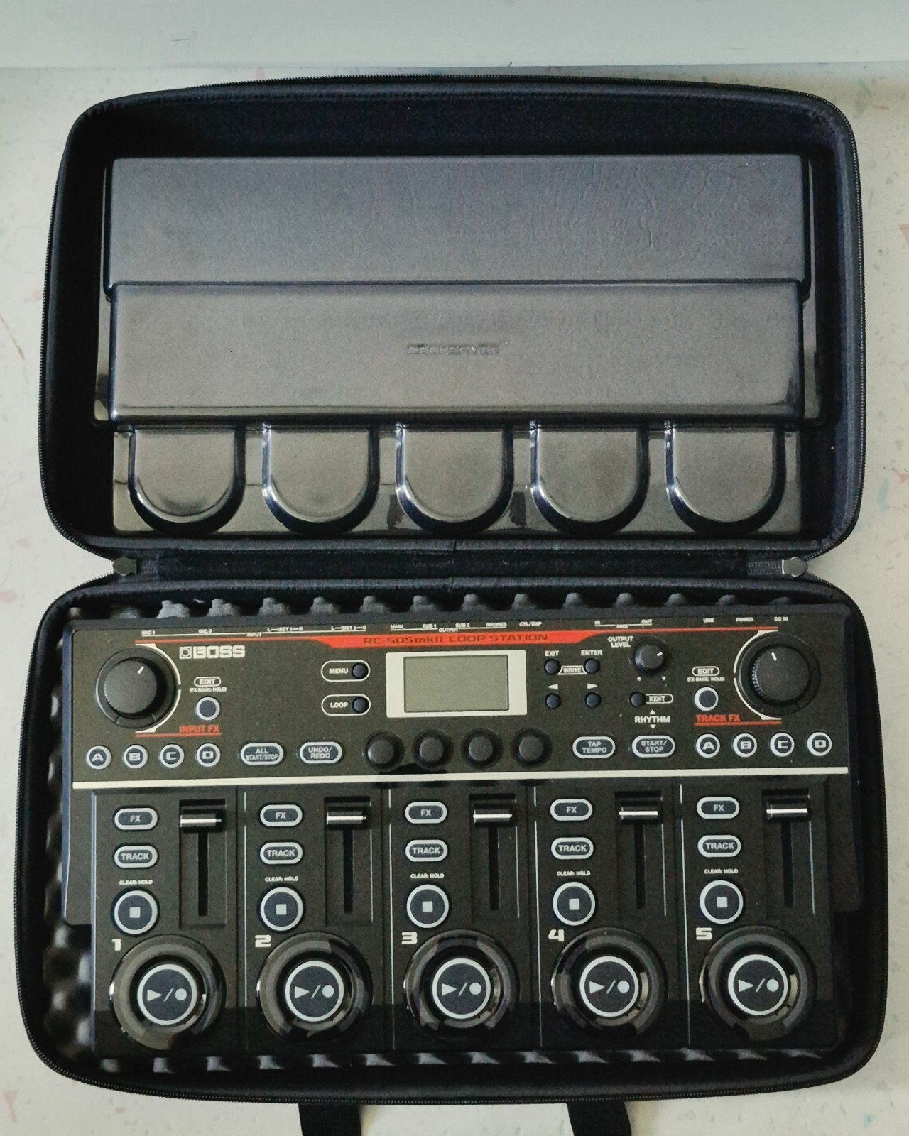 Boss RC-505mkII Loop Station met case en decksaver, Ophalen of Verzenden