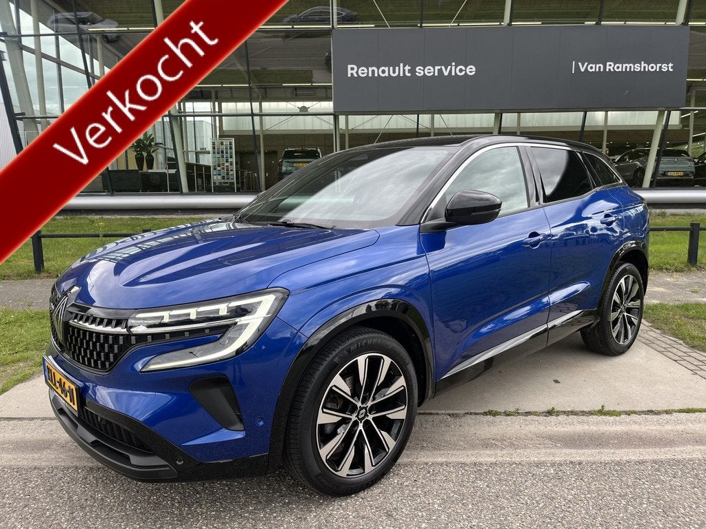 Renault Austral 1.3 mild hybrid 160PK / Dealer onderhouden /, Auto's, Renault, 12 maanden, 4 cilinders, Blauw, Leder en Stof