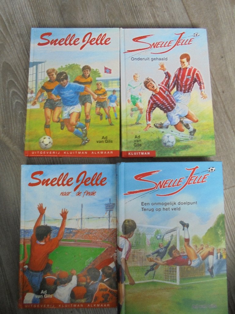 snelle Jelle, Boeken, Ophalen of Verzenden, Gelezen, Ad van Gils, Fictie