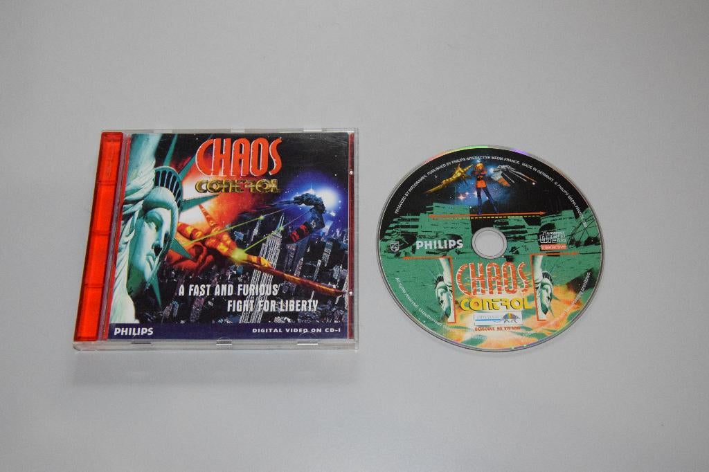 Philips CDi / CD-i : Chaos Control, Spelcomputers en Games, Games | Overige, Zo goed als nieuw, Shooter, 1 speler, Vanaf 7 jaar
