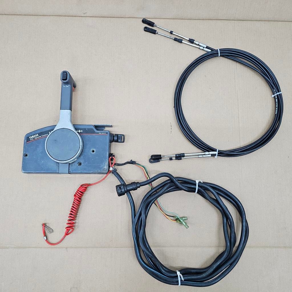 Yamaha 703 afstandsbediening 10 pins kabel powertrim + gas, Ophalen of Verzenden, Motor en Techniek