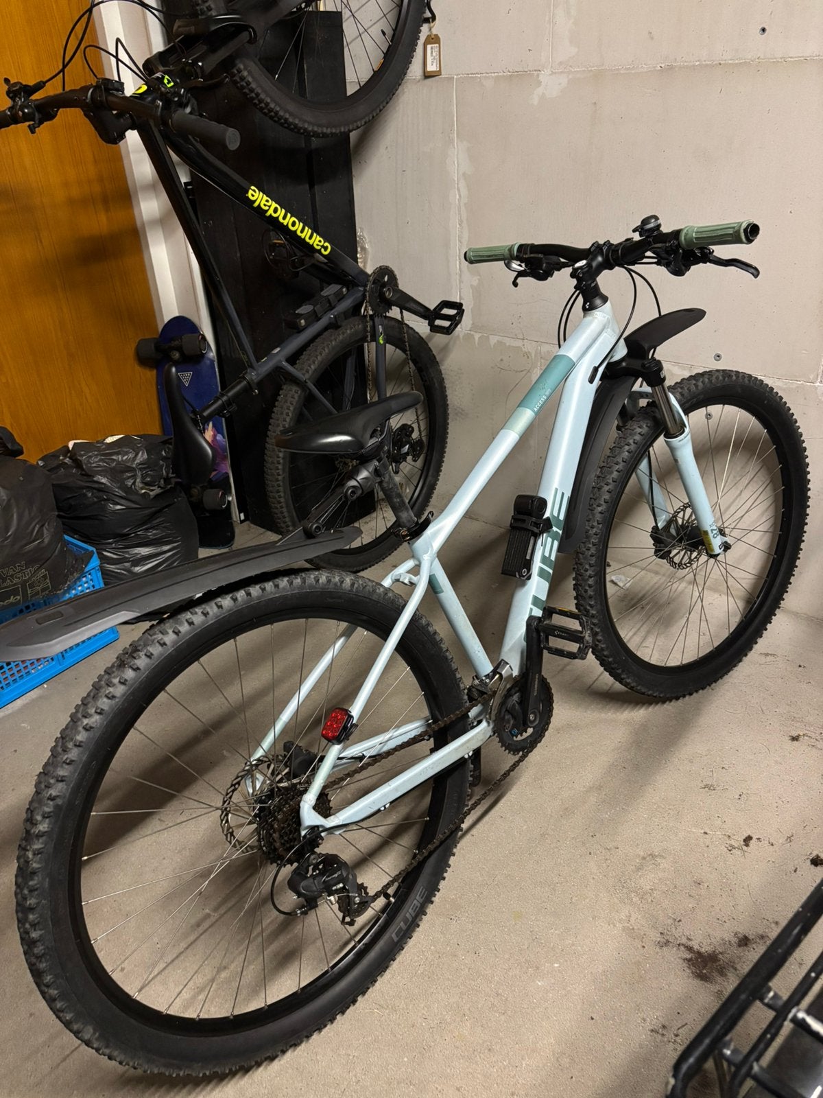CUBE ACCESS WS AIRYGREEN/MINT, Zo goed als nieuw, Schijfrem, Ophalen, Overige merken