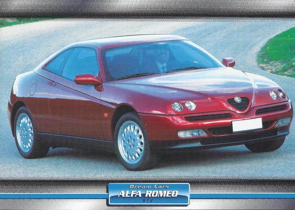 Ma432 foto alfa romeo gtv  -- ( afmeting 28 cm x 20 cm )  --, Ophalen of Verzenden, Voor 1940, Zo goed als nieuw, Overige onderwerpen