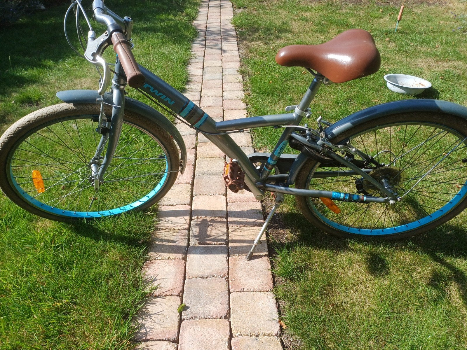 kinderfiets, Fietsen en Brommers, Ophalen, 24 inch of meer, Gebruikt, Staal