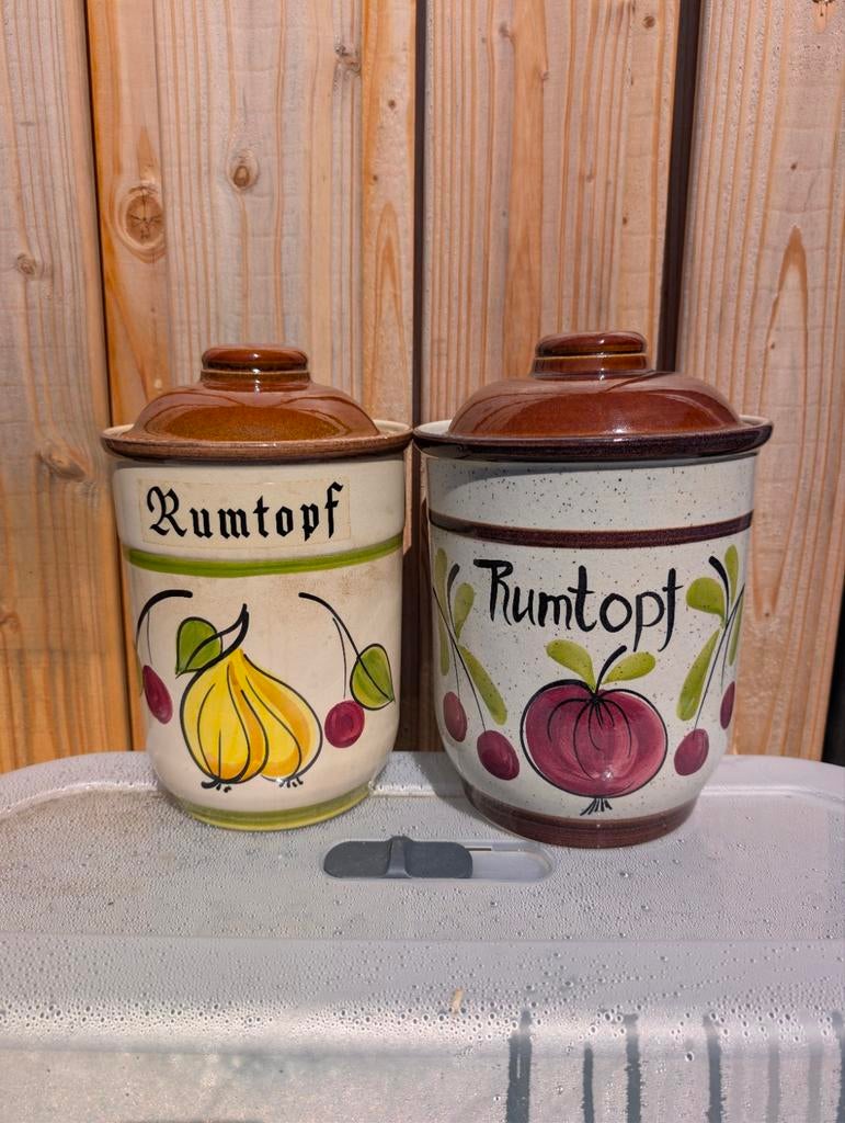 2 grote voorraadpotten, Ophalen of Verzenden, Overige
