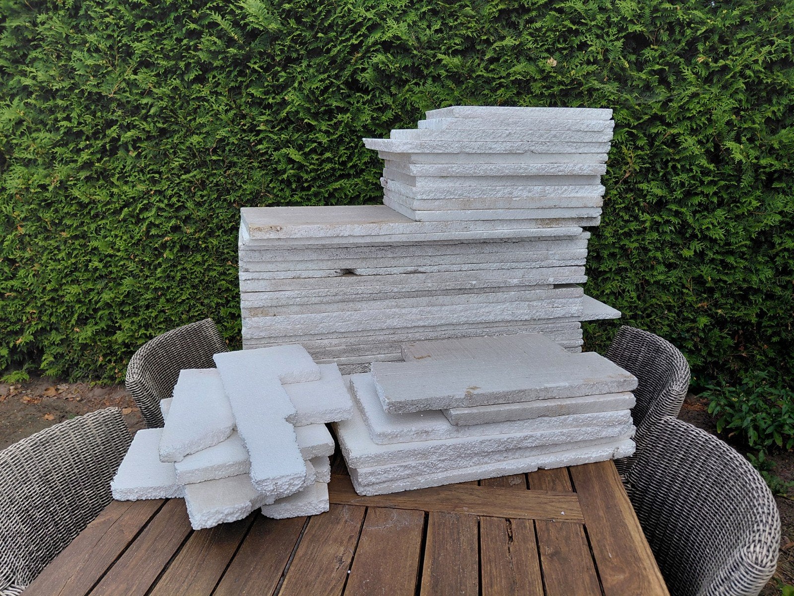 Gratis Tempex platen (piepschuimplaten), Dakisolatie, Gebruikt, Minder dan 5 m², Piepschuim (Tempex)
