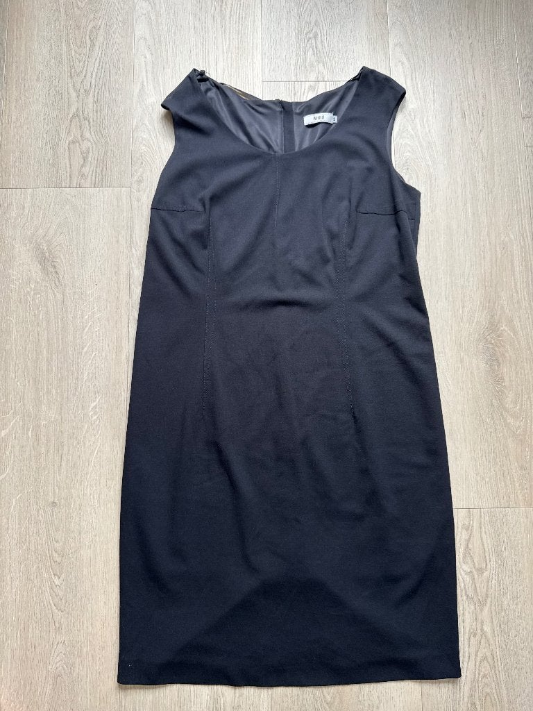 Jurk, Anna, maat 46, Kleding | Dames, Anna, Zwart, Maat 46/48 (XL) of groter, Ophalen of Verzenden