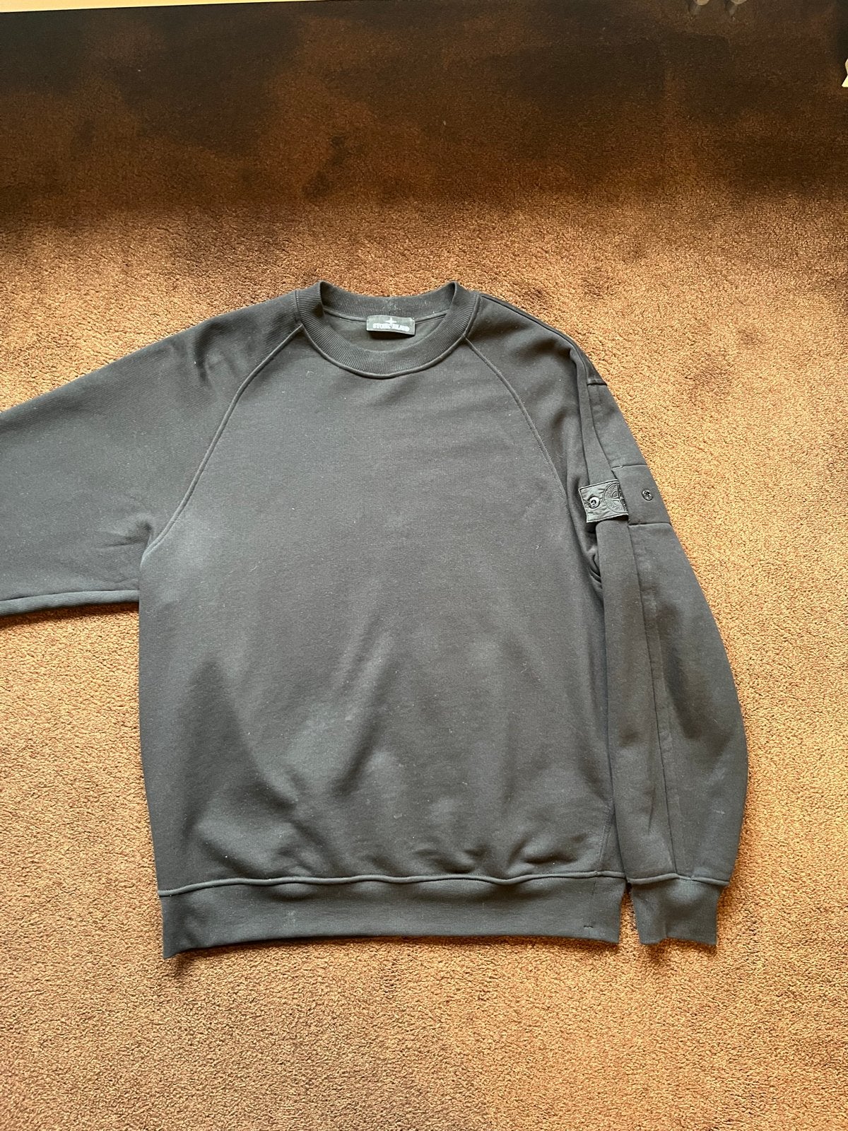 Stone Island Shadow Project sweater - Maat L, Ophalen of Verzenden, Zo goed als nieuw, Maat 52/54 (L), Zwart