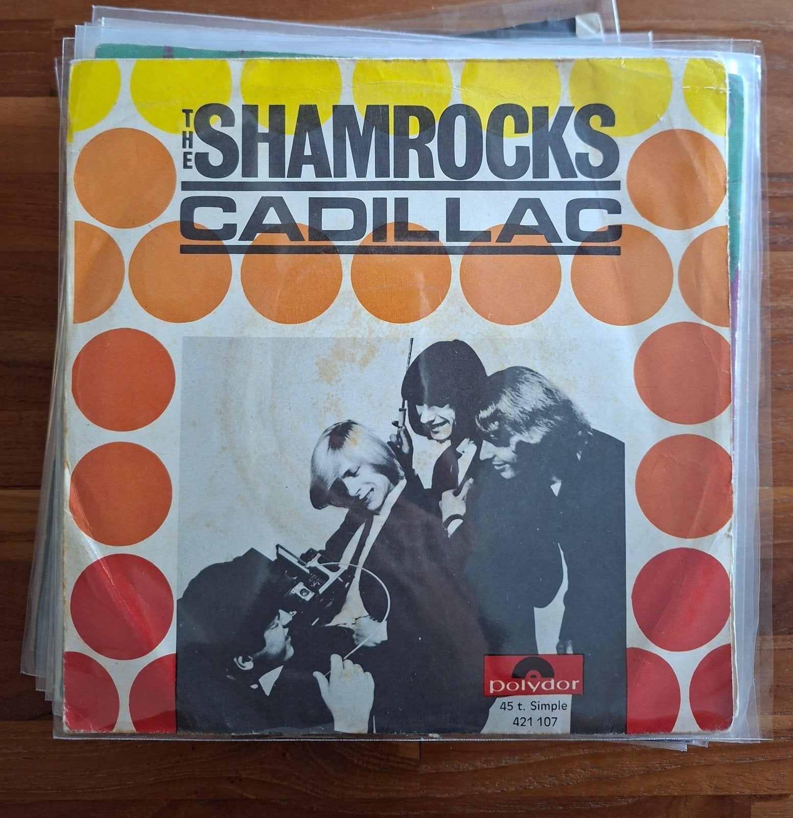 Shamrocks - Cadillac - Single is TOP, Ophalen of Verzenden, Gebruikt, 7 inch, Pop