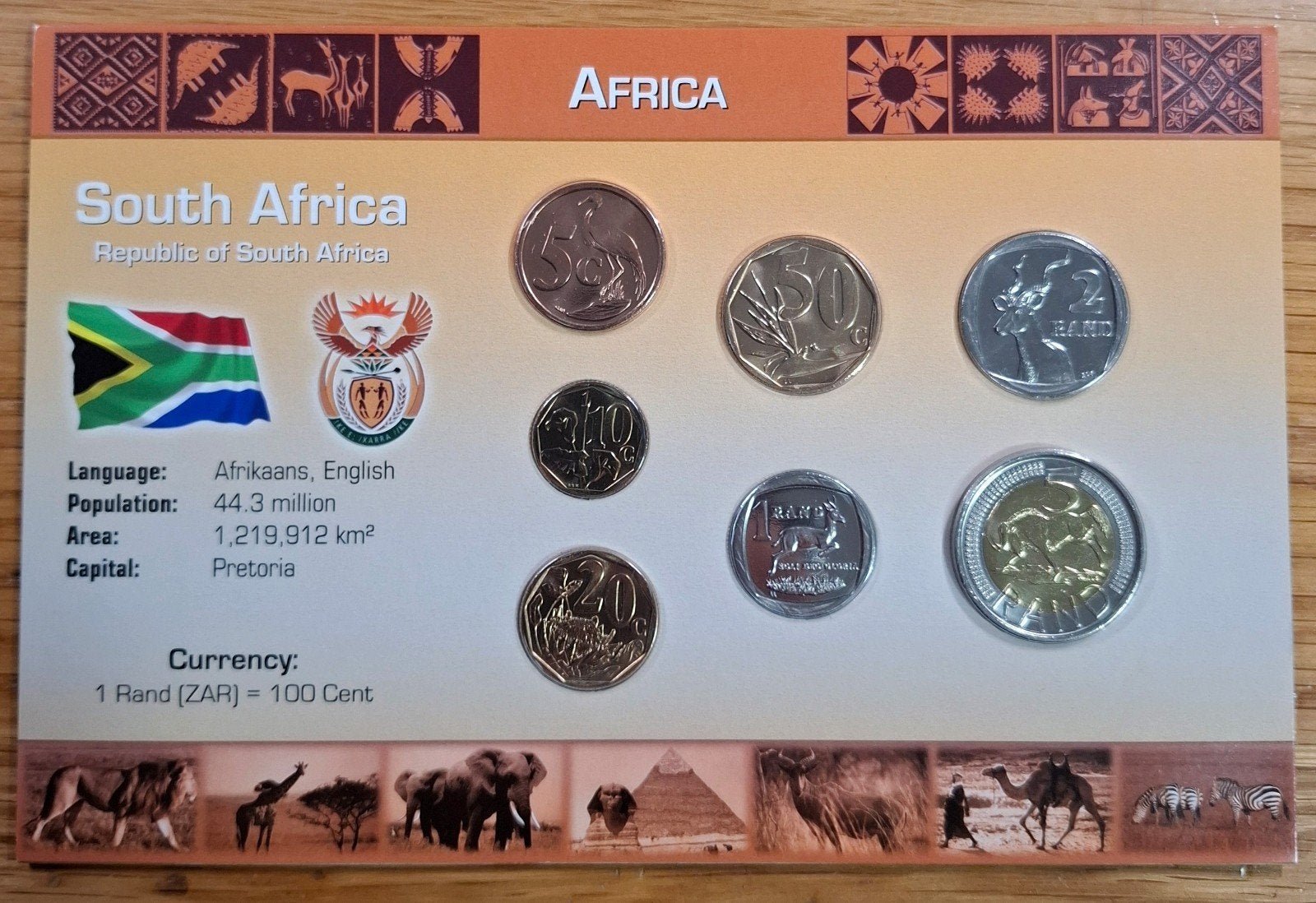 20# Coins of the World muntset Zuid Afrika, Ophalen of Verzenden, Zuid-Afrika