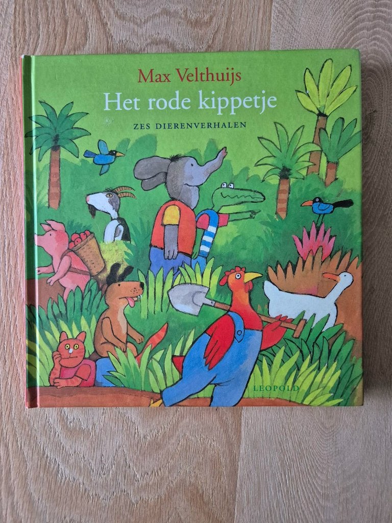 Het rode kippetje: zes dierenverhalen, Fictie algemeen, Max Velthuijs, Ophalen of Verzenden, Zo goed als nieuw