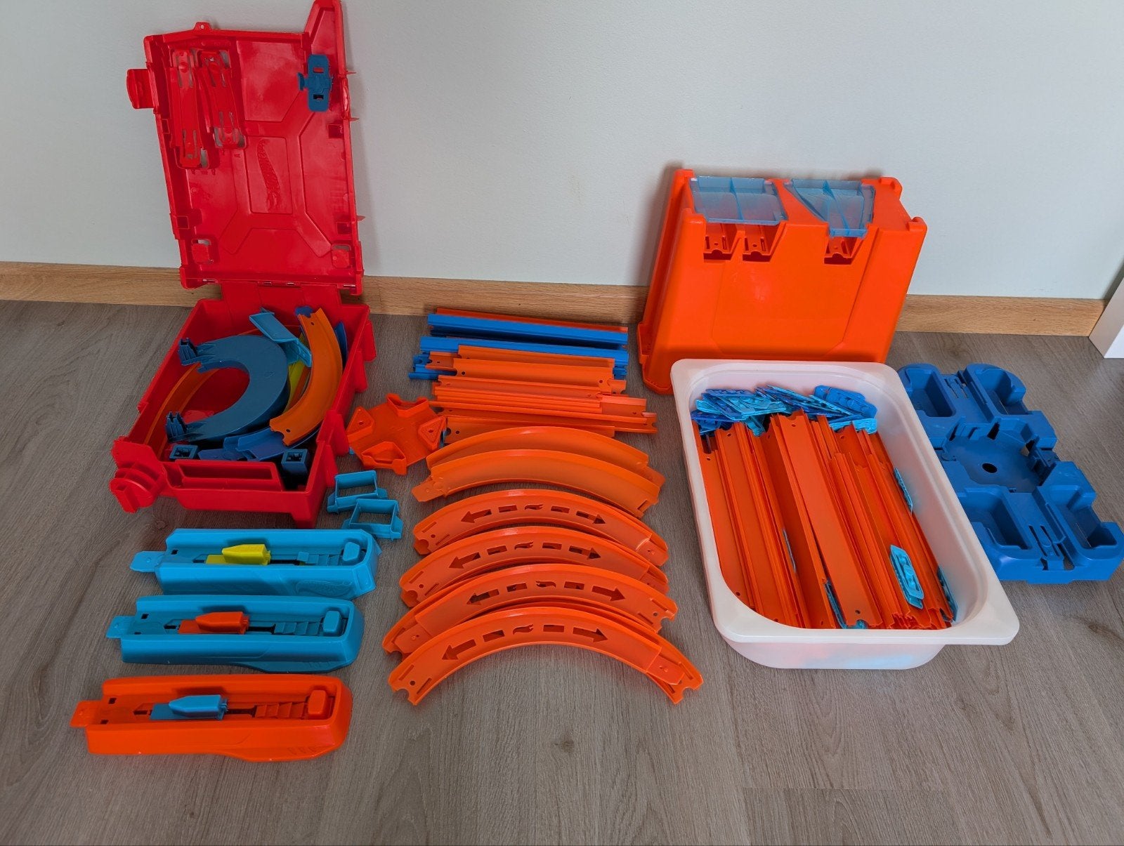 Veel banen Hot Wheels, Ophalen of Verzenden, Zo goed als nieuw, Handmatig, Hot Wheels