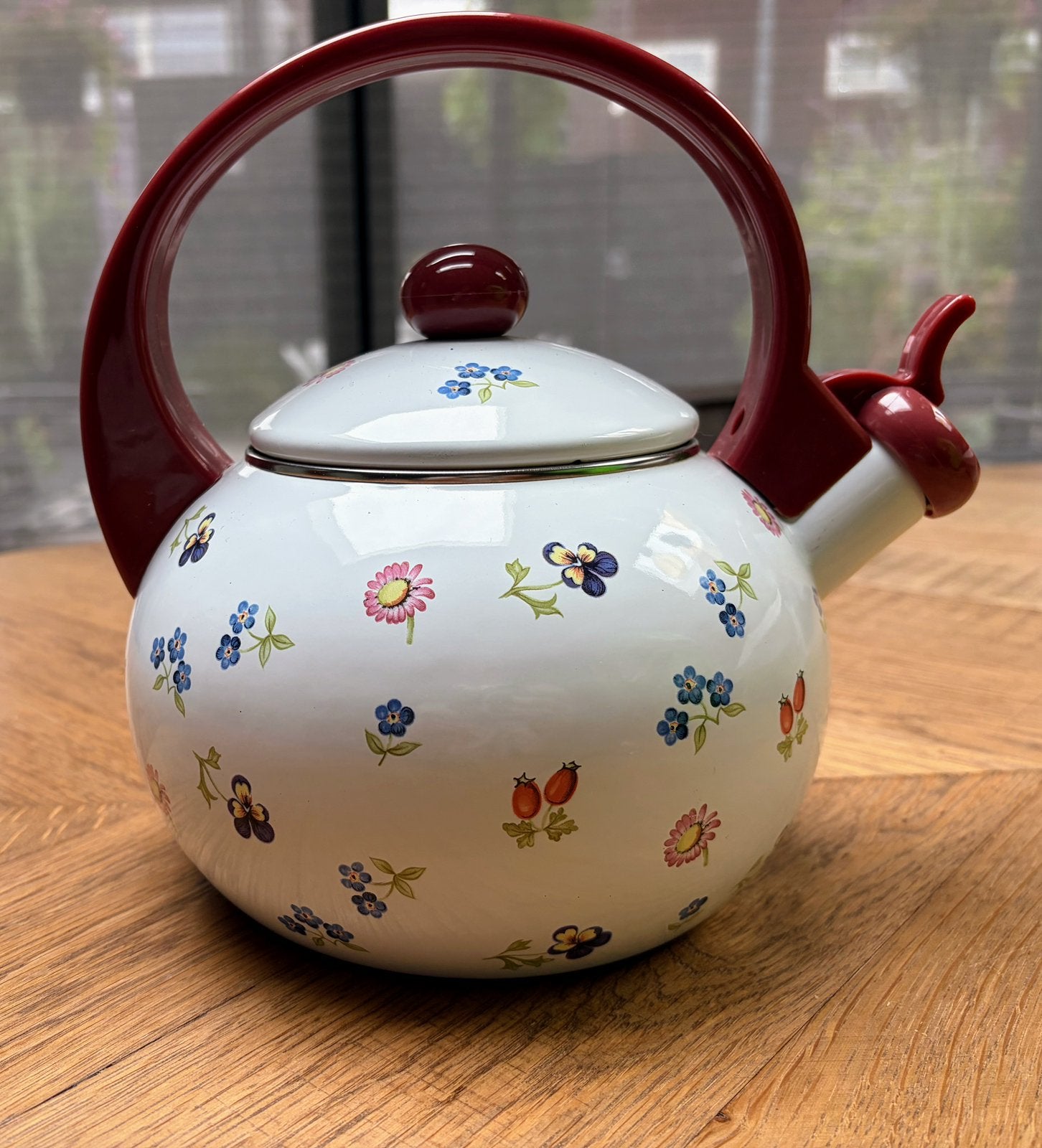 Villeroy & Boch Petite Fleur fluitketel, Ophalen of Verzenden