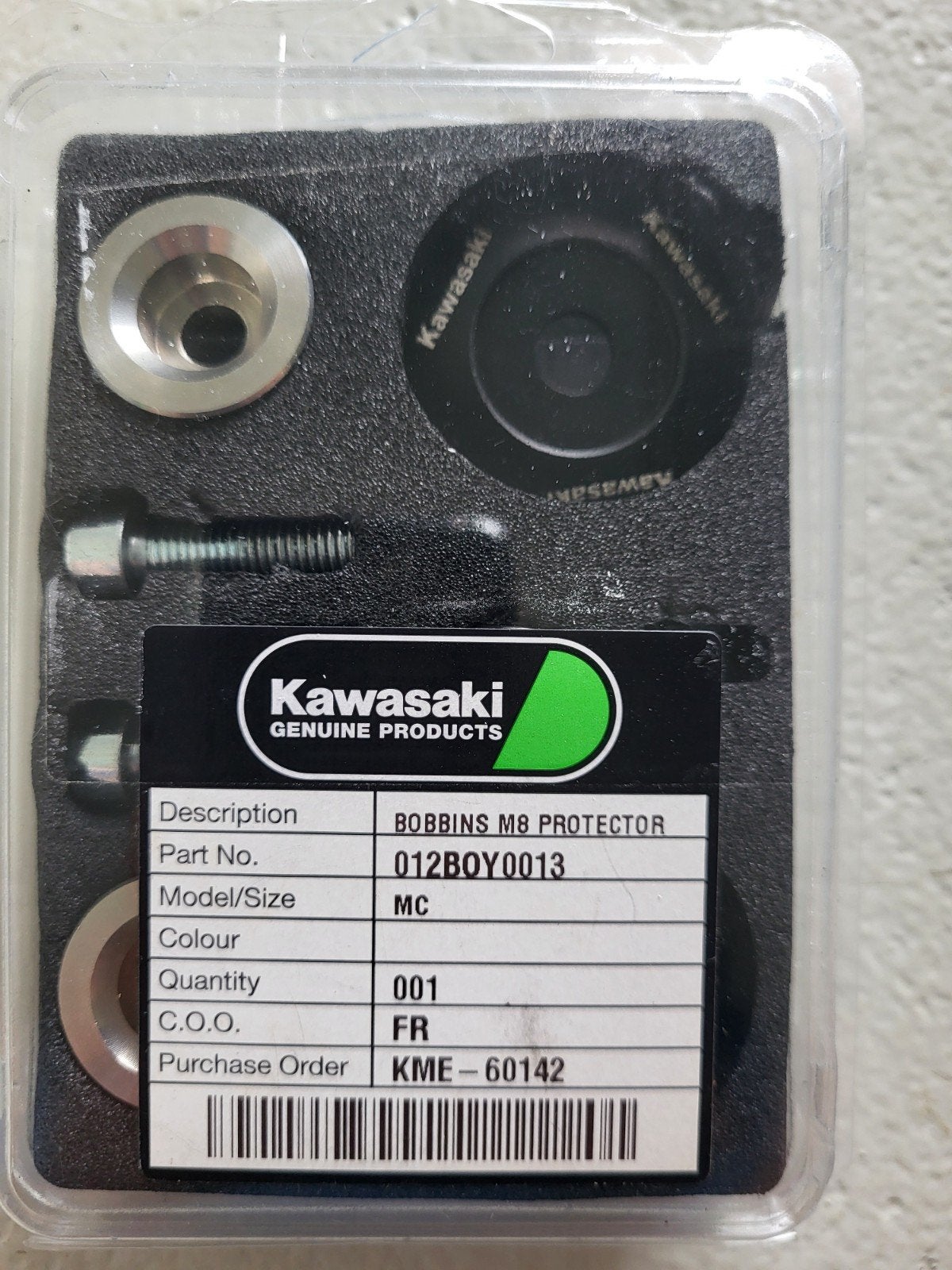 Kawasaki Bobbins M8 Protector - Originele Onderdelen, Motoren, Ophalen of Verzenden, Gebruikt