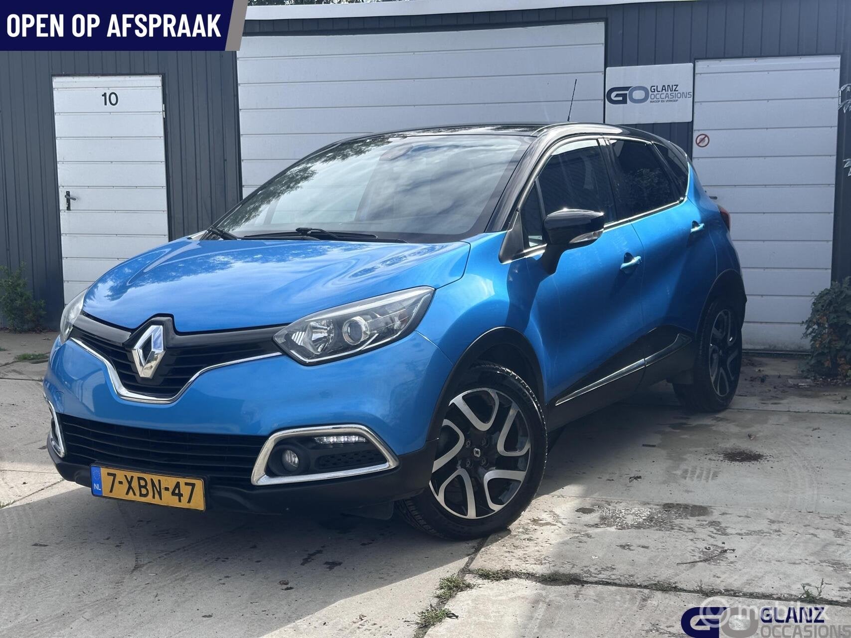 Renault Captur 1.2 TCe Dynamique, Euro 5, 4 cilinders, Blauw, Origineel Nederlands