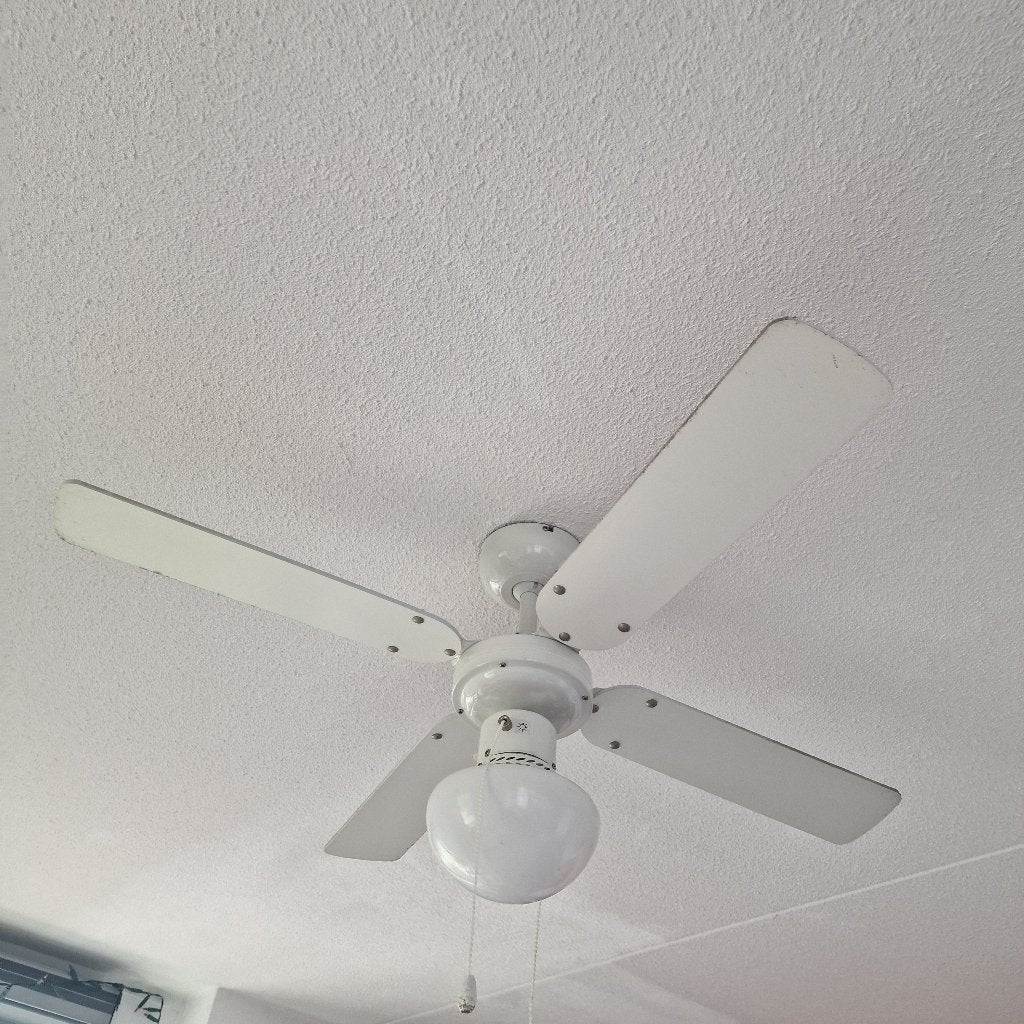 Gebruikte plafond fan met lamp tekoop., Ophalen, Gebruikt, Plafondventilator