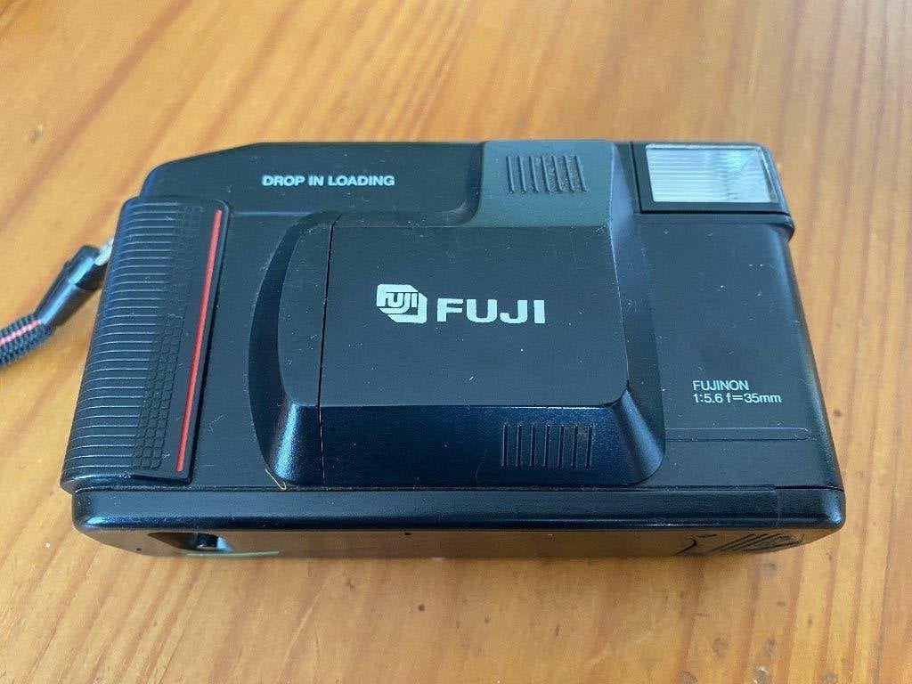 Fuji DL-10 analoge camera, Ophalen of Verzenden, Zo goed als nieuw, Compact, Fuji
