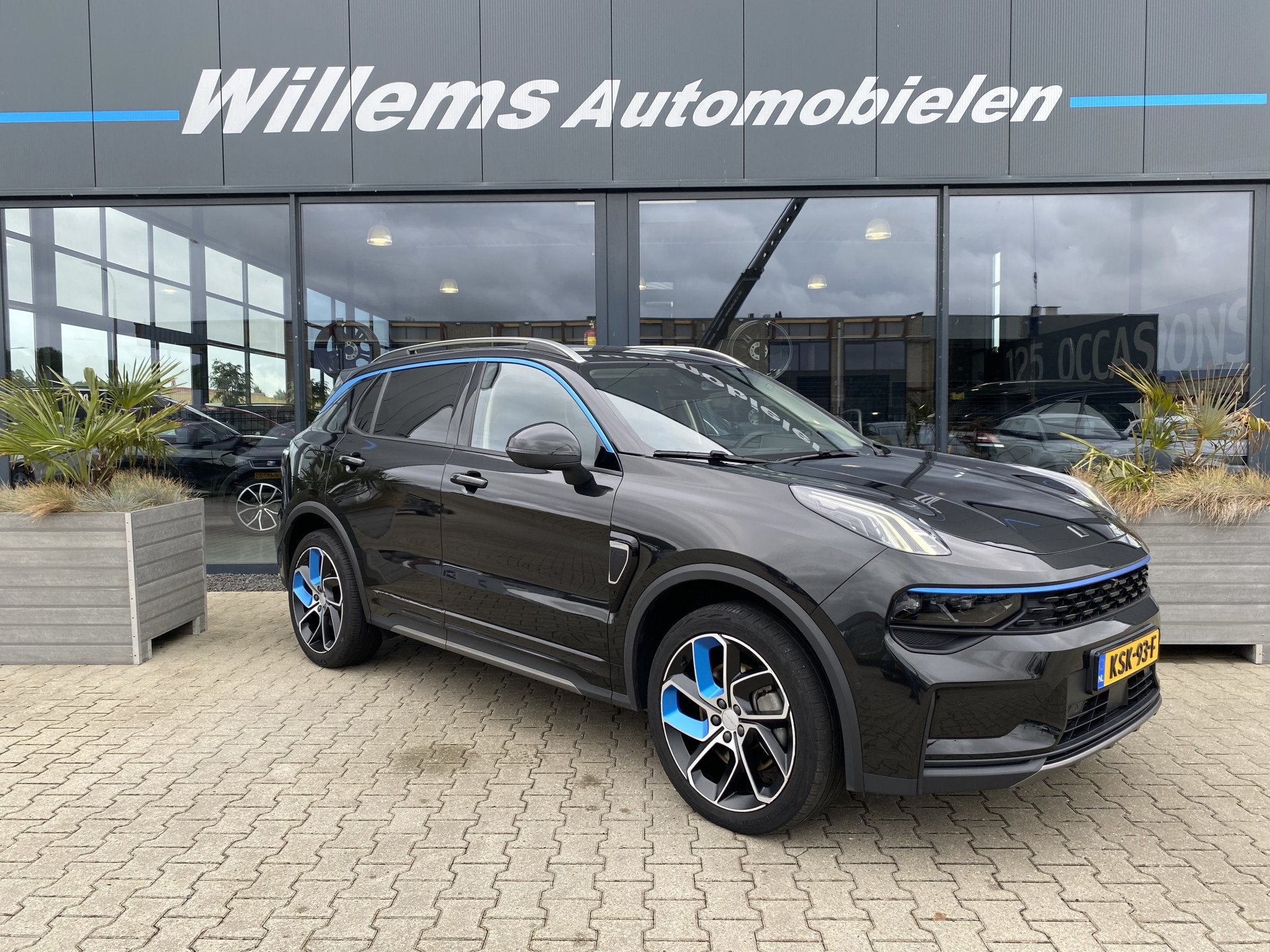 Lynk & Co 01 1.5 App-Connect, 360' Camera & Panoramadak Verk, Auto's, Euro 6, 82 pk, Zwart, Plug-in hybride