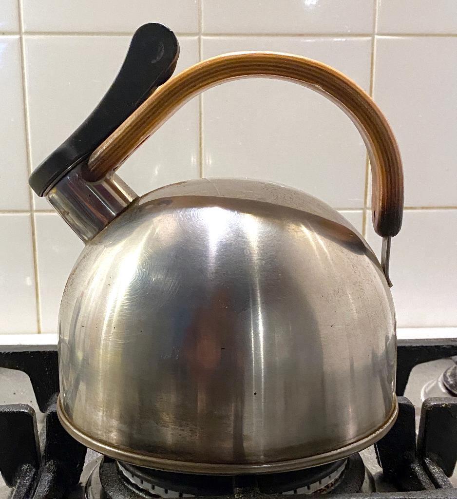 Le Lapin fluitketel, Gebruikt, Zilver, Metaal, Overige merken