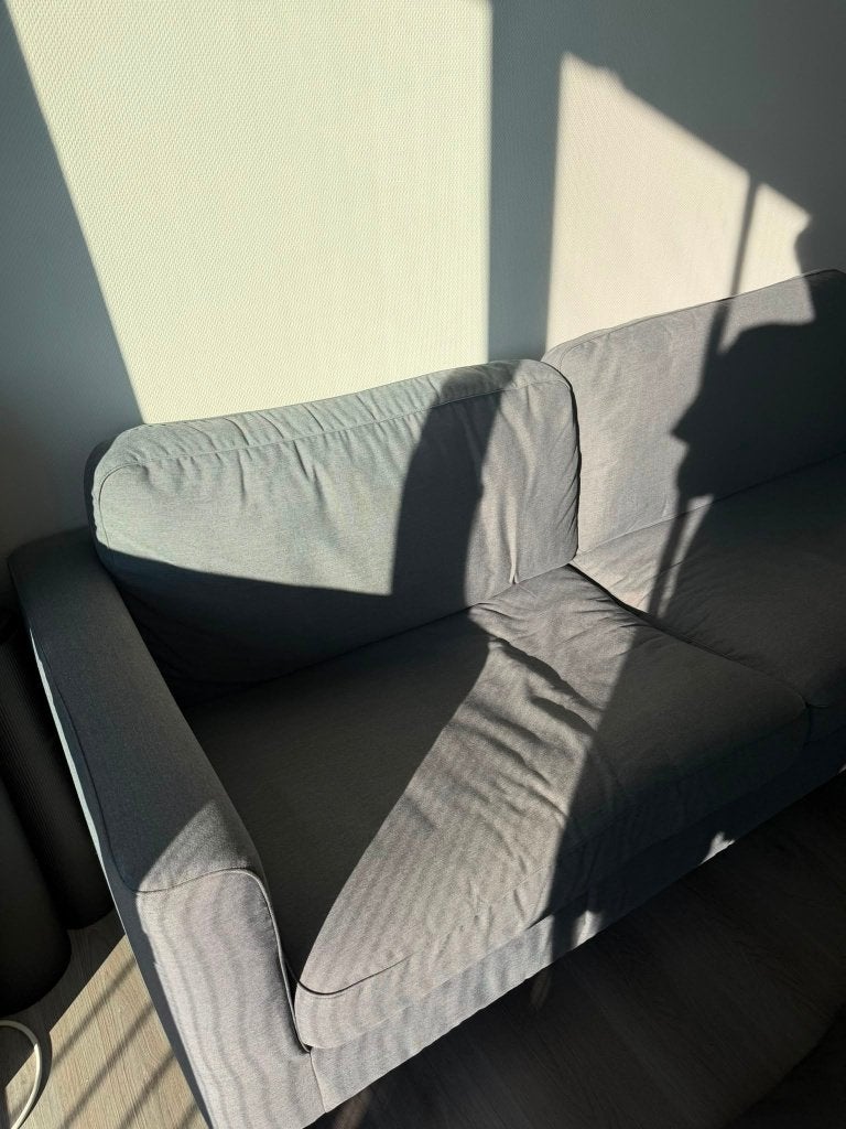 Sofa PÄRUP 3 pers., Ophalen, Driepersoons, 75 tot 100 cm, Zo goed als nieuw