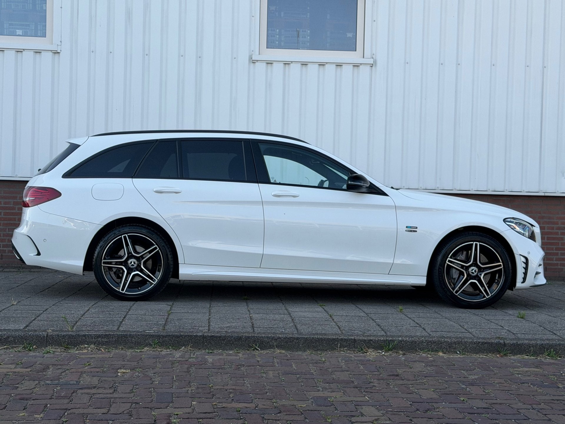 Mercedes-Benz C-klasse Estate 300 e Business Solution AMG Ap, Achterwielaandrijving, Euro 6, Wit, Plug-in hybride
