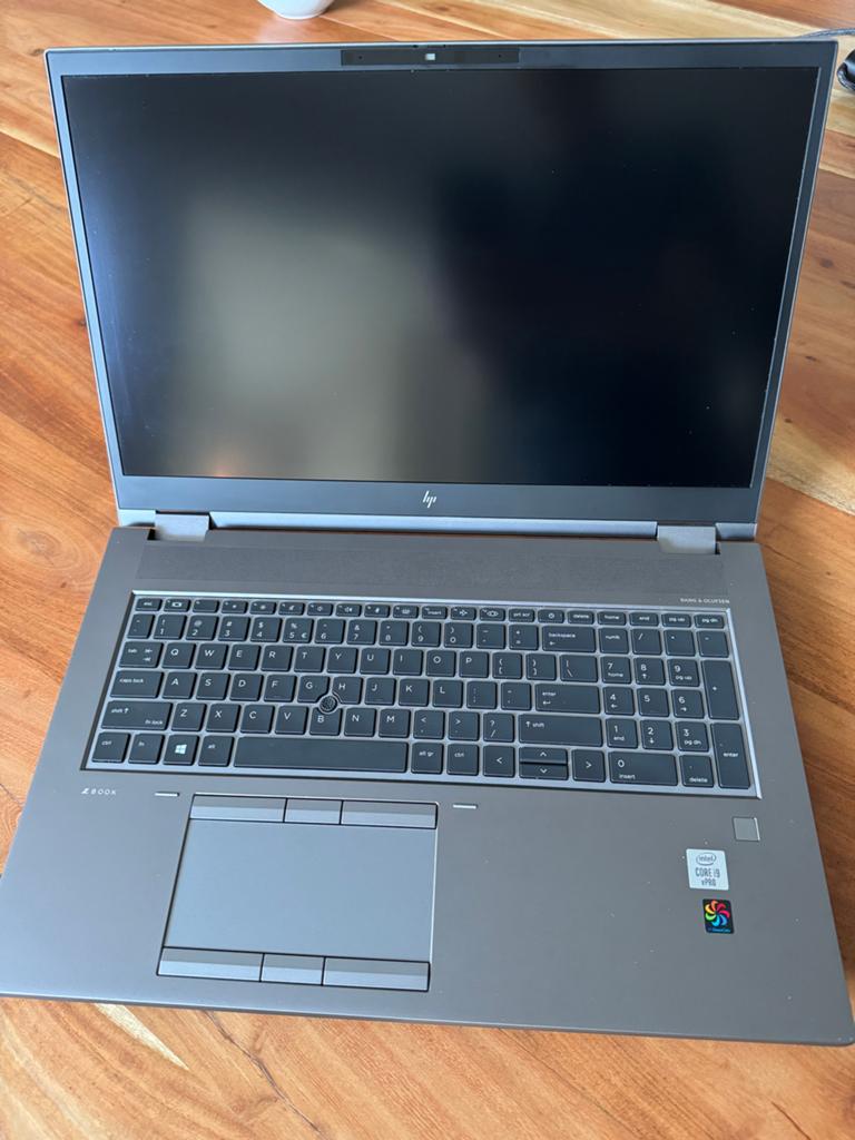 HP ZBook Fury 17 G7 i9-10885H 32GB RAM RTX 3000, Computers en Software, Windows Laptops, Met videokaart, 2 tot 3 Ghz, Ophalen of Verzenden
