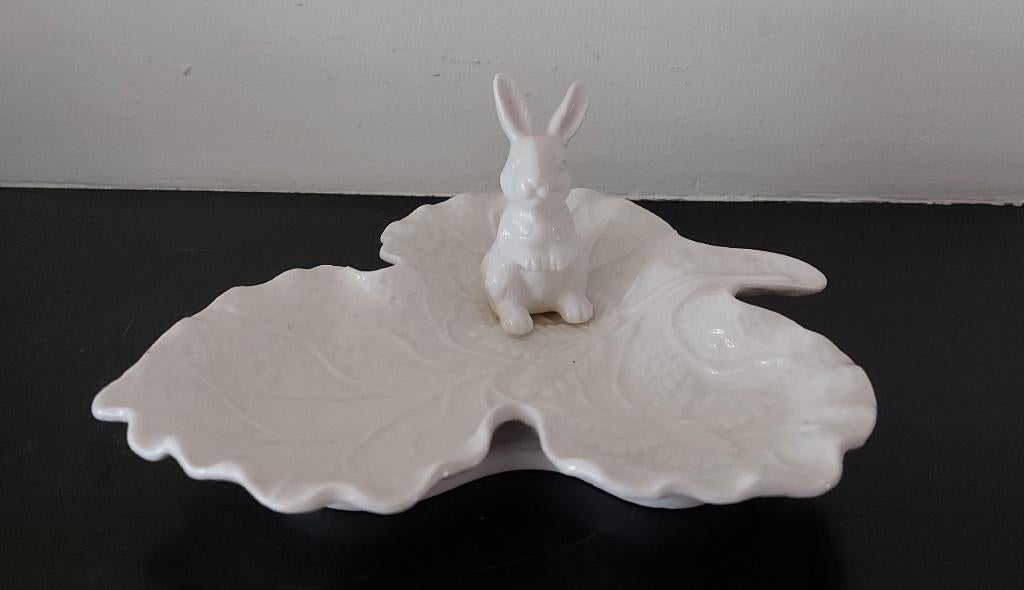 Pasen schaaltje wit porselein Grace´s Teaware USA, Ophalen of Verzenden, Nieuw