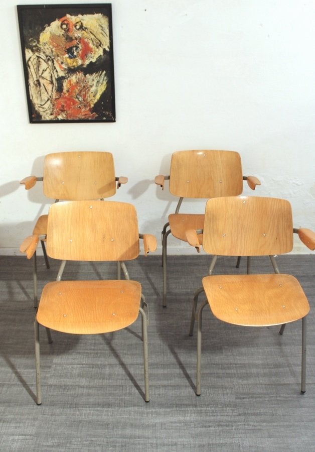 (SETPRIJS) Kho Liang Ie stoelen chairs by CAR Industry, Huis en Inrichting, Stoelen, Ophalen, Gebruikt, -, KHO LIANG LI