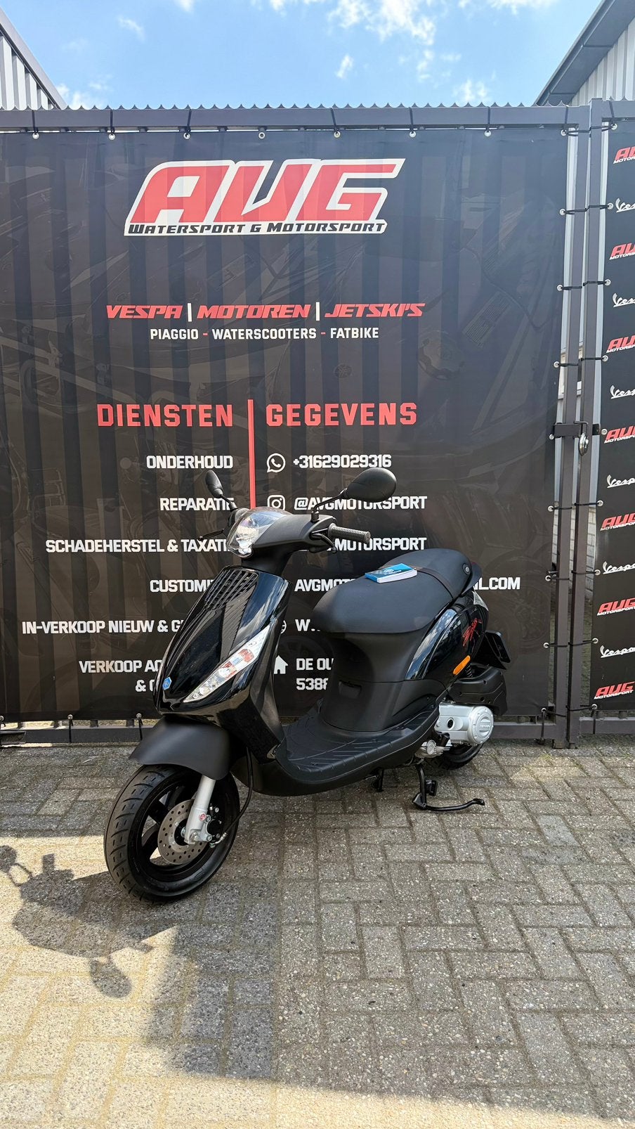NIEUWE‼️ Piaggio Zip E4 brom 102km 4-takt GRATIS BEZORGD!!, Maximaal 45 km/u, Zip, Ophalen of Verzenden, Zo goed als nieuw