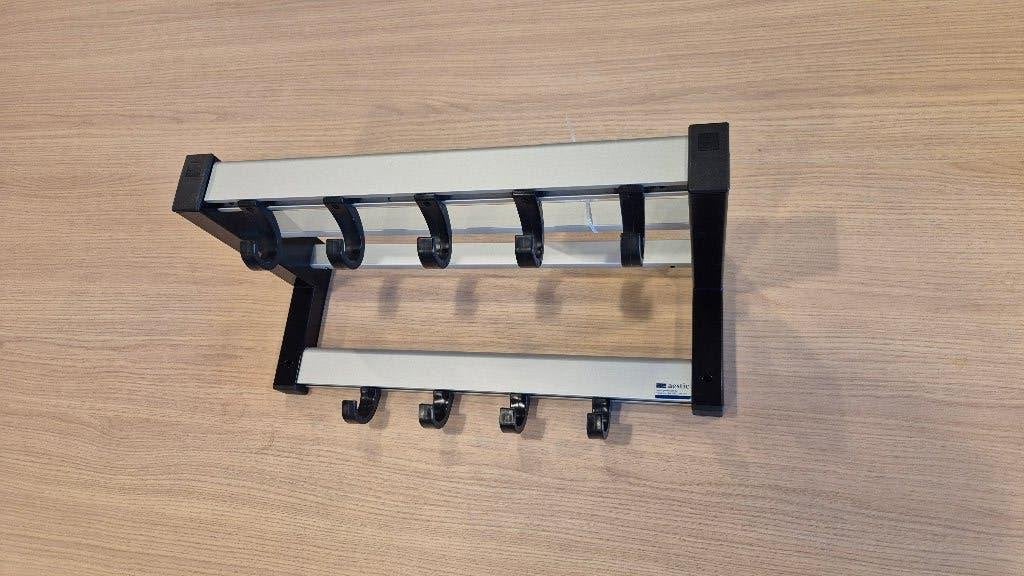 Aestic wandkapstok / garderoberek 50 cm met 9 haken, Zo goed als nieuw, Minder dan 100 cm, Metaal, Ophalen