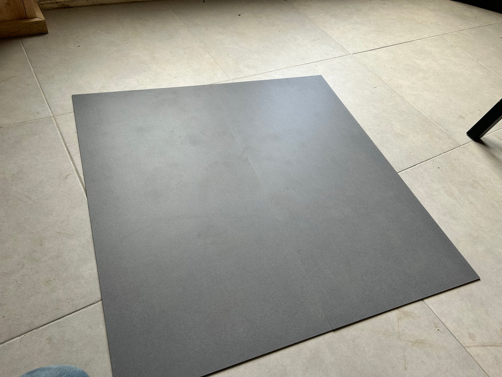 Grijze PVC Vloertegels 20 m2, Ophalen, 50 tot 150 cm, Overige typen, Nieuw